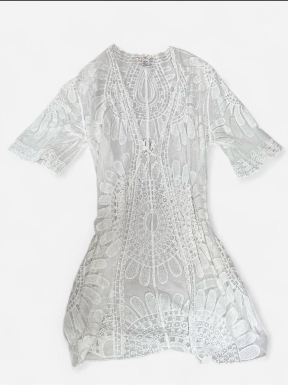 Boho lace cardigan one size
